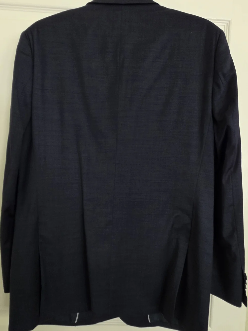 Men's Navy Blazer - Classic Single-Breasted Suit Jacket